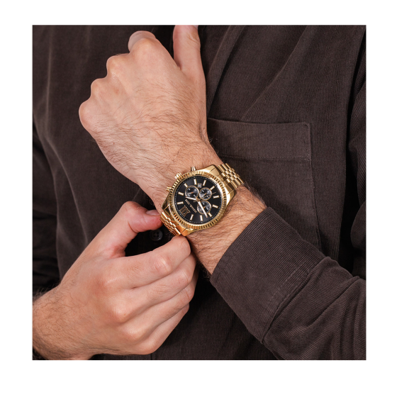 Michael Kors Lexington Chronograph Black Watch MK8286