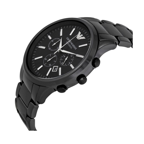 Emporio Armani Black Ceramic AR1474 Watch